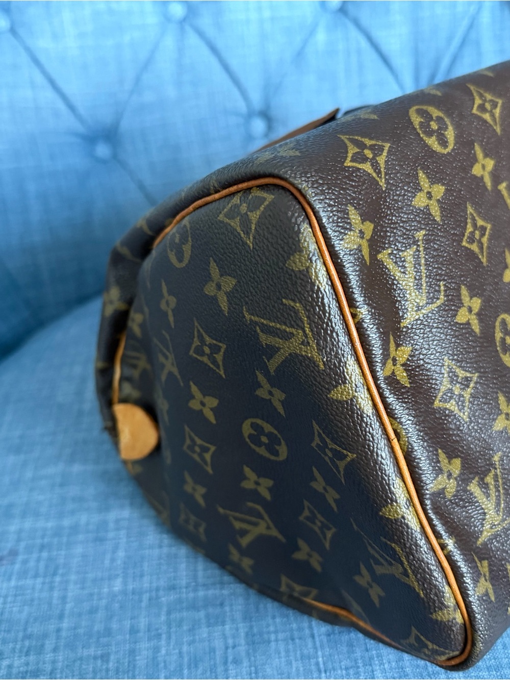 Louis Vuitton Speedy 30 Monogram Canvas Bag Authentic - Picture 7 of 16